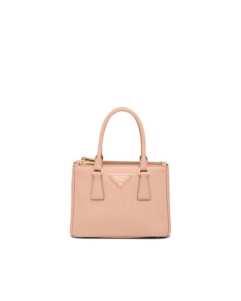 Cameo Beige Prada Galleria Saffiano leather micro